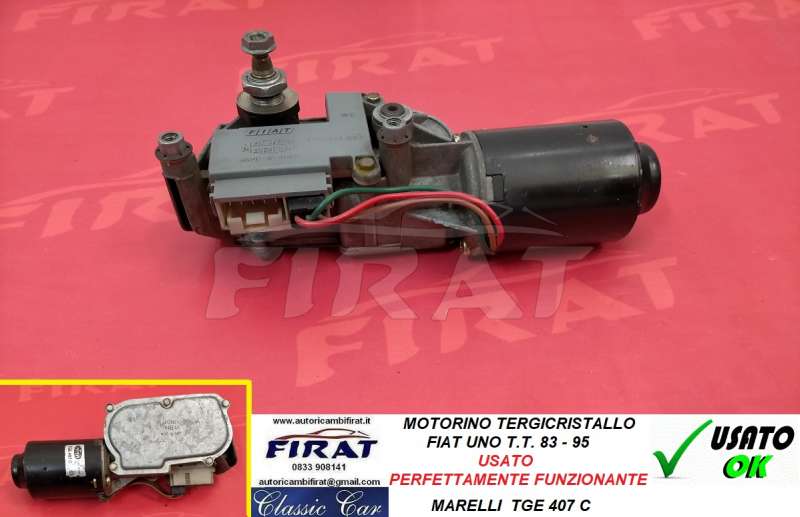 MOTORINO TERGICRISTALLO FIAT UNO USATO (TGE407C)